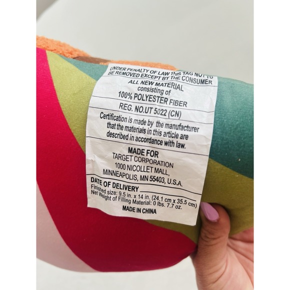 Turkey Shaped‎ Thanksgiving Fall Seasonal Holiday Decor Sherpa Decorative Pillow - Picture 3 of 5